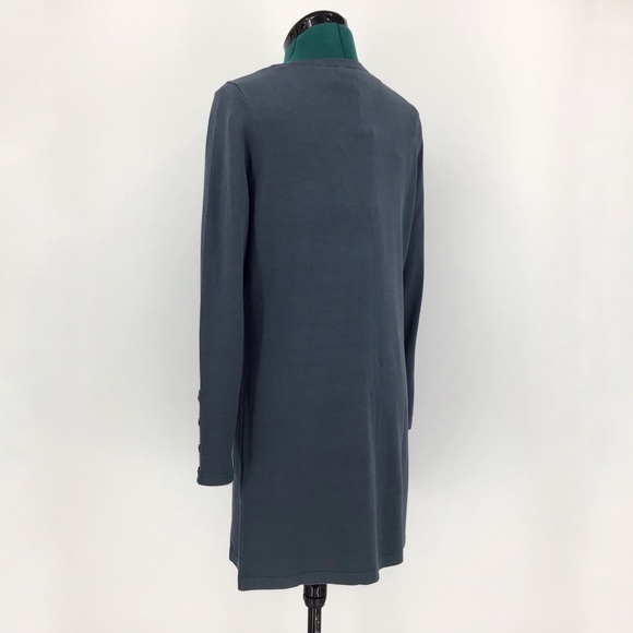 Yest Yaella Thigh Length Cardigan with Pockets, 8 - Picture 6 of 16